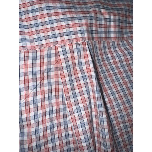 Tommy Hilfiger Men’s M 80’s 2-Ply Plaid Long Sleeve Button Shirt Classic Preppy - Picture 7 of 14